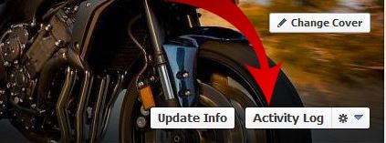 Facebook - Activity Log