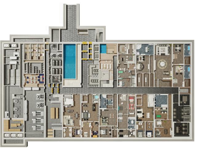 Predviđen je za deset godina luksuza u izolaciji (Credit: Oppidium/news.com.au)