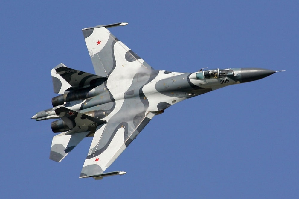 Su-27 Flanker (Credit: Wikipedia)