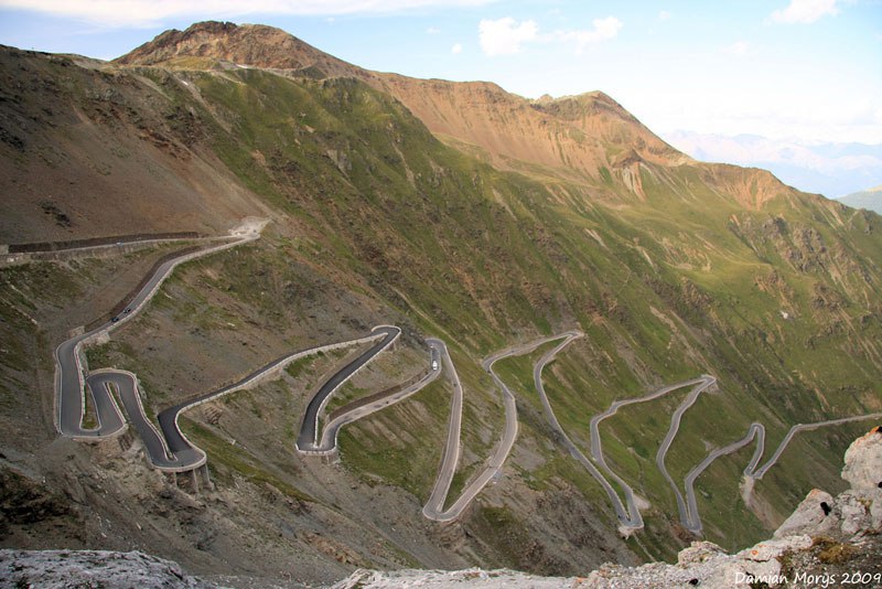 Prijevoj Stelvio, Italija