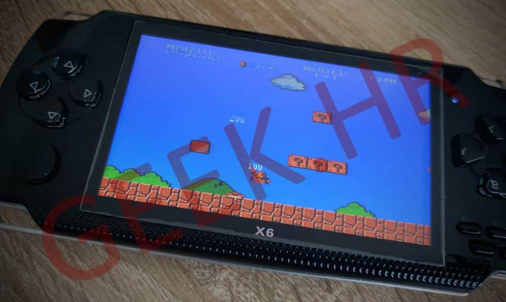 PSP X6 retro konzola Super Mario