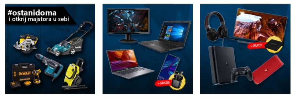 Trgovina TIA mobiteli, akcija ostani doma