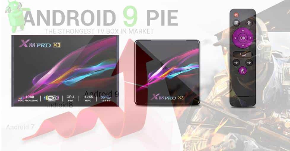 TV BOX X88 Pro X3