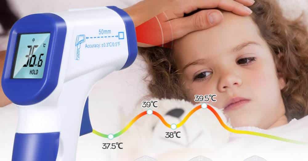 Bez kontaktni infracrveni toplomjer