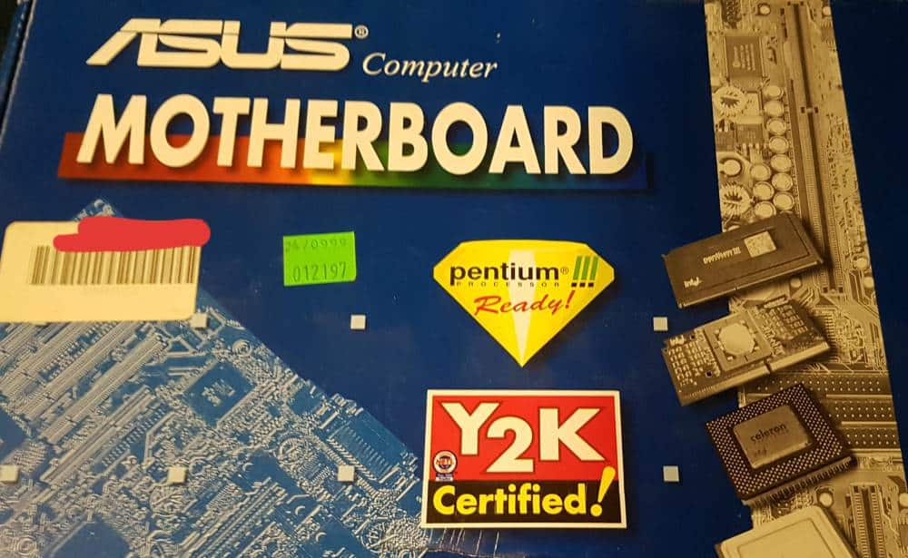 Y2K bug matična ASUS