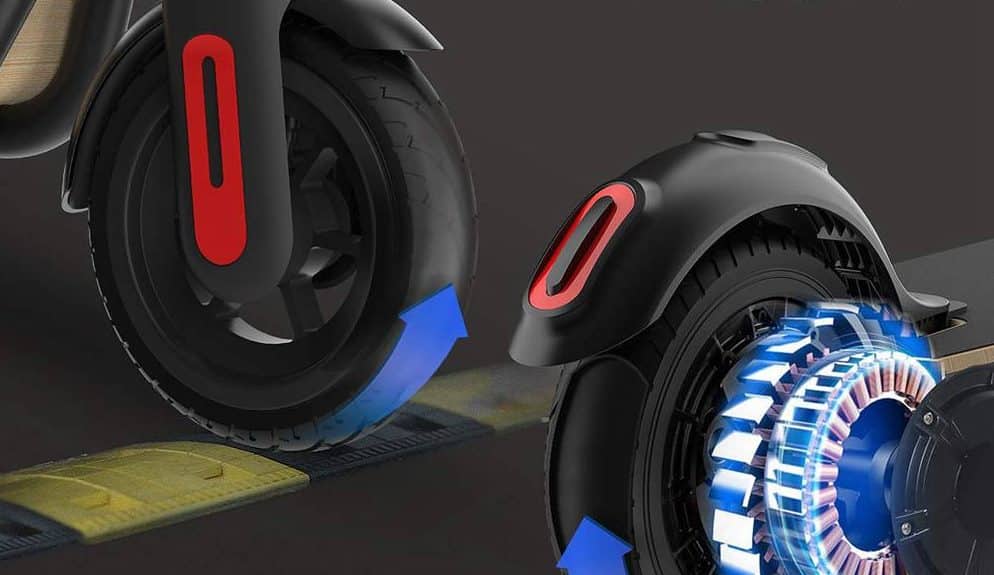 megawheel električni skuter