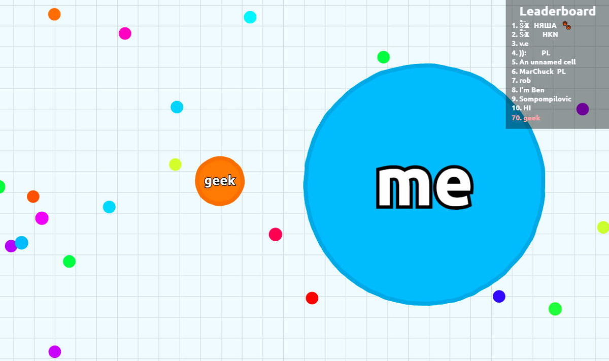 agar.io igrica