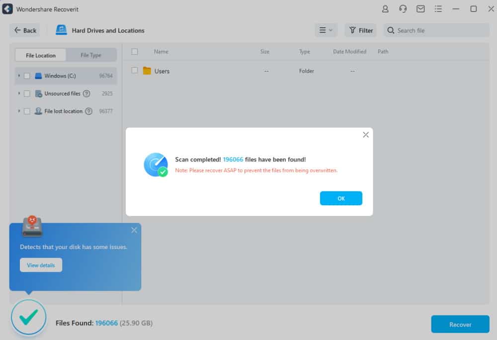 Wondershare Recoverit