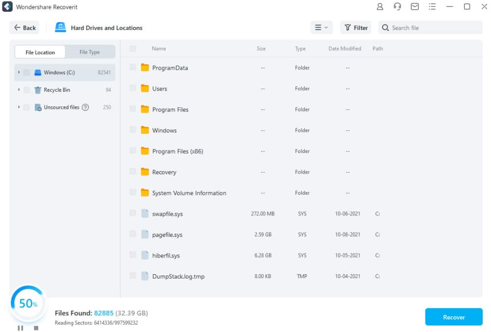 Wondershare Recoverit