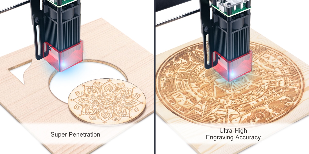 LONGER RAY 5 graviranje i rezanje