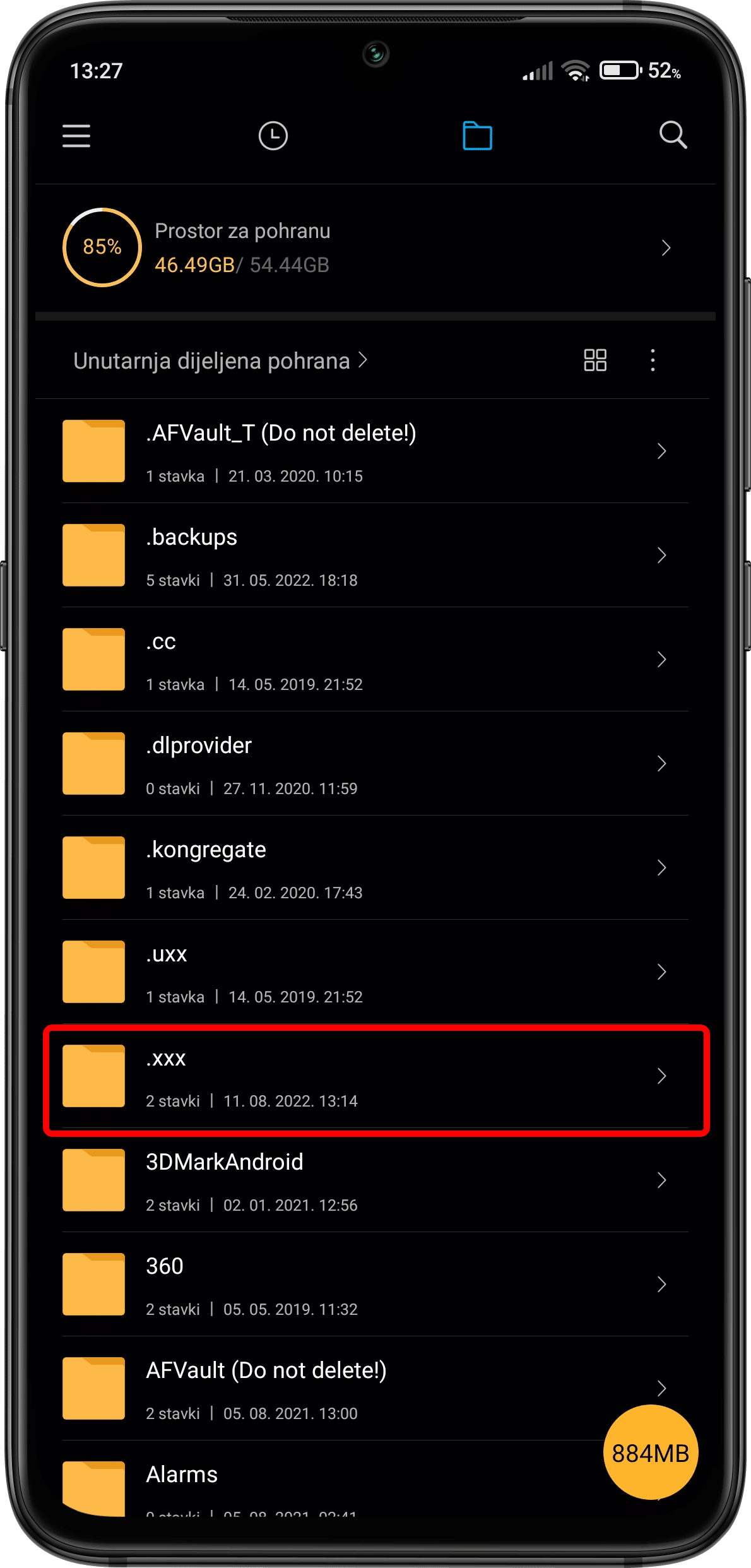 kako sakriti video i fotografije na mobitelu