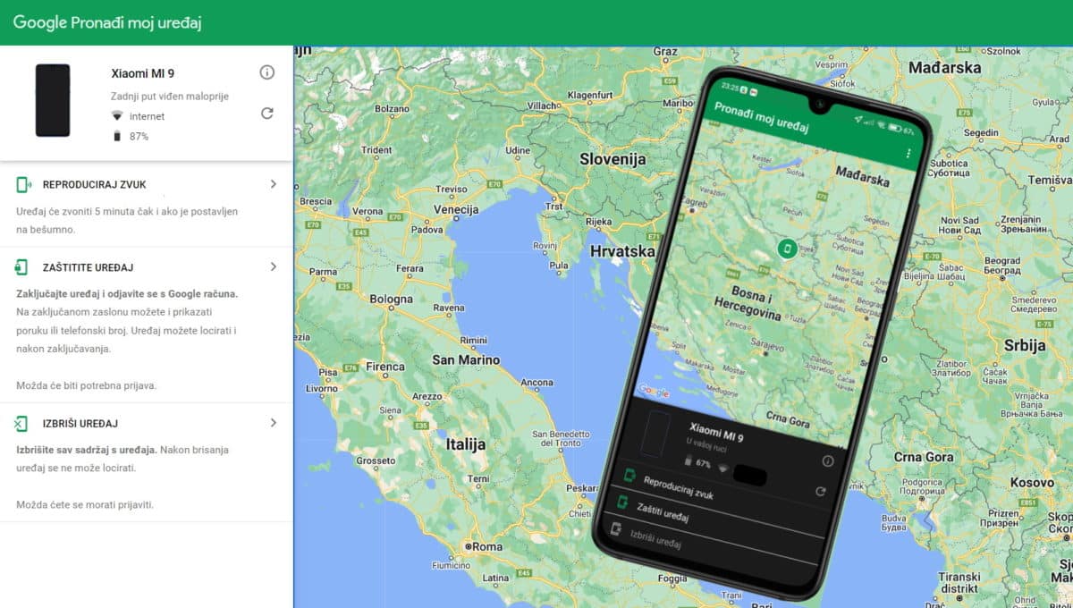 Kako pronaći ukradeni ili izgubljeni mobitel