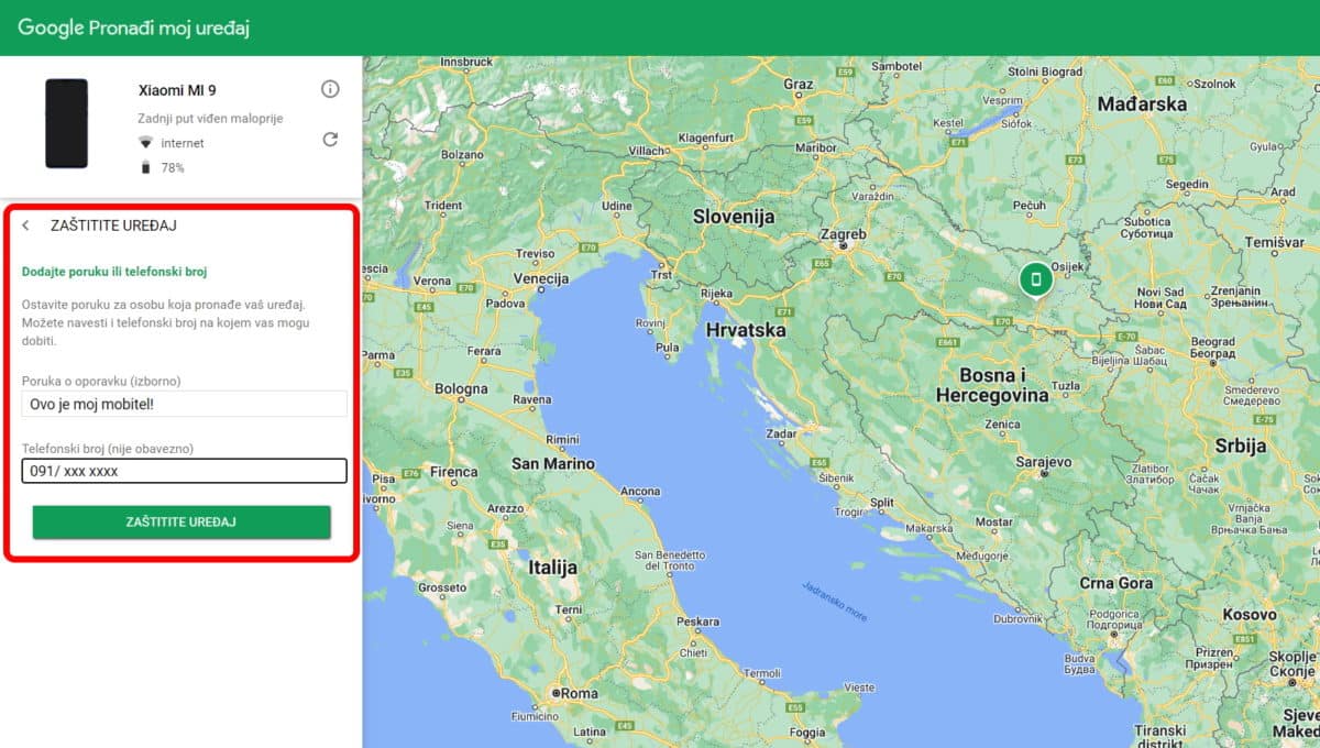Kako pronaći ukradeni ili izgubljeni mobitel