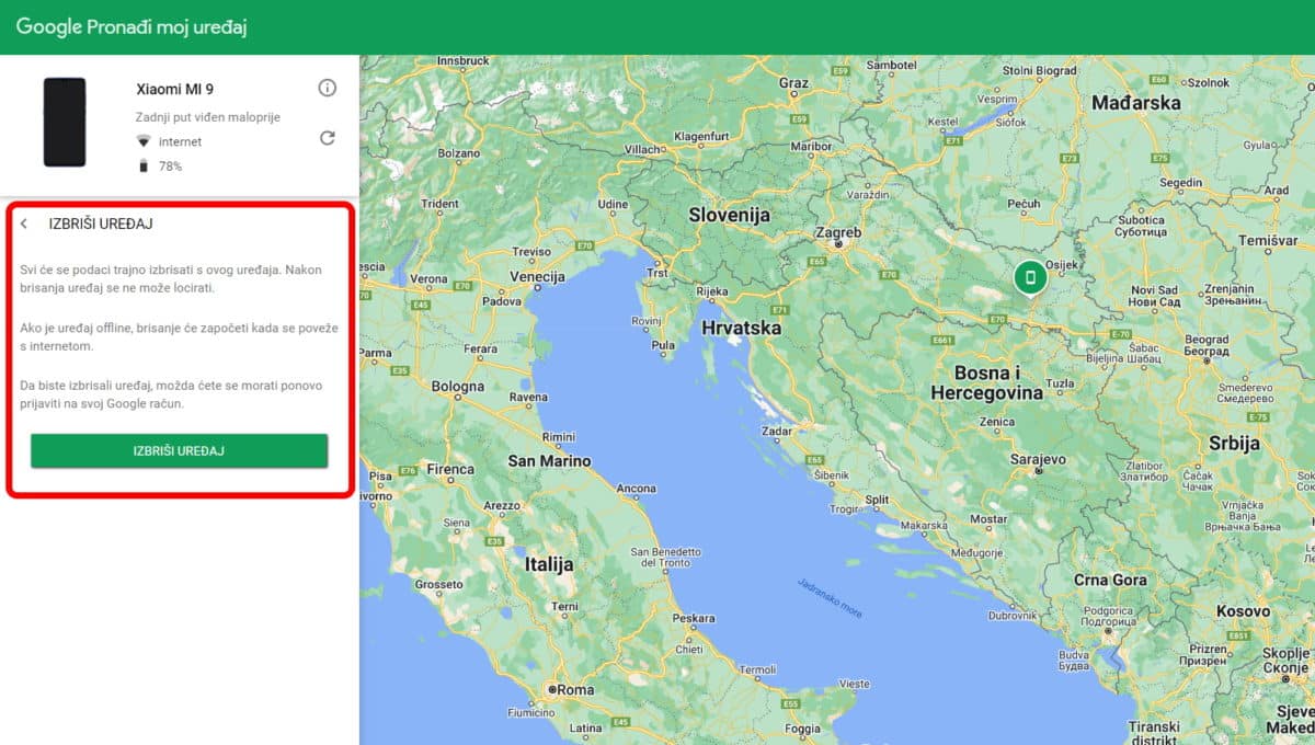 Kako pronaći ukradeni ili izgubljeni mobitel