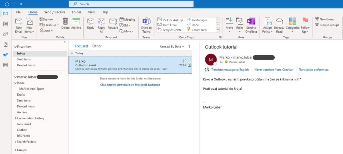 Microsoft Outlook tutorial