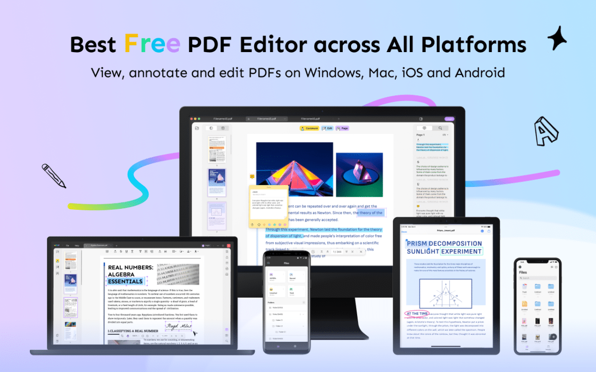 UPDF na više platformi