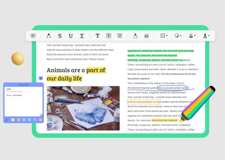 Dodavanje komentara i isticanje teksta u PDF-u