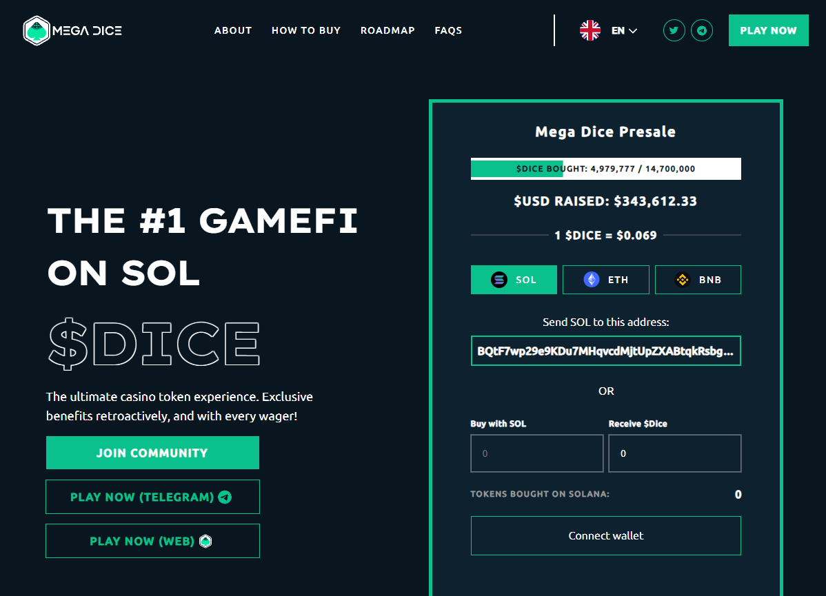 ICO za DICE token ruši očekivanja prvog dana