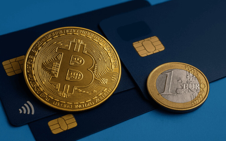 Bitcoin-euro-kovanice-kartice